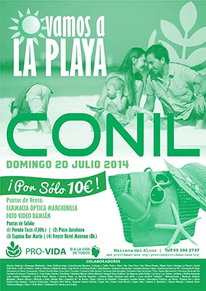 CARTEL CONIL 2014p